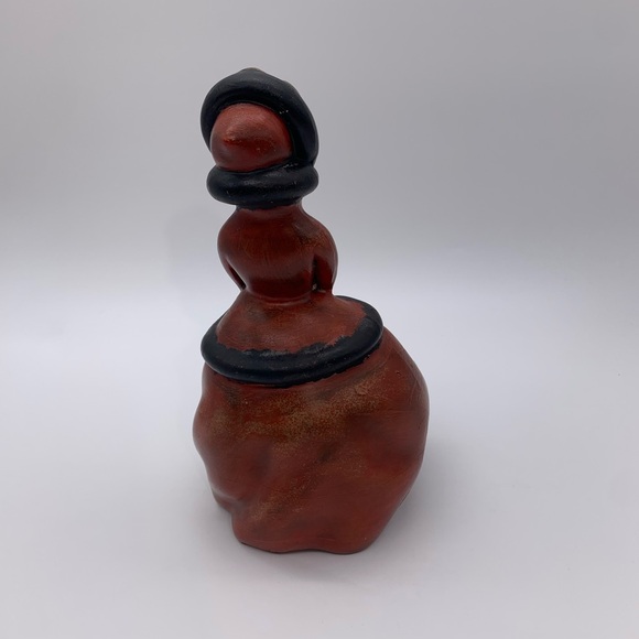 Vintage MCM Atlantic Mold Christmas Caroler 1950’s -60’s (Signed) Handpainted - Picture 6 of 16